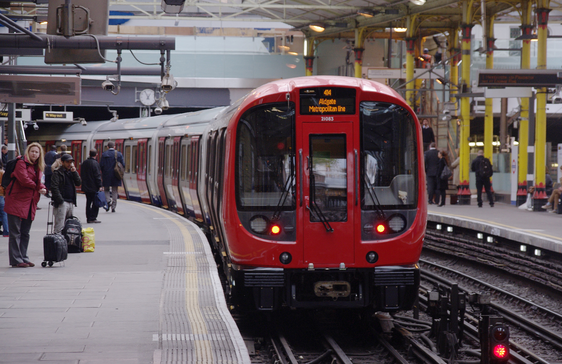 London Underground Farringdon Station