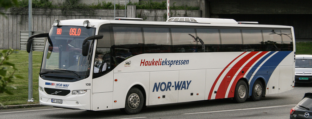 Norwegian Intercity Bus