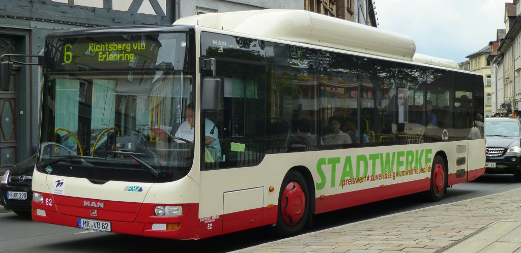 Public Bus in Marburg