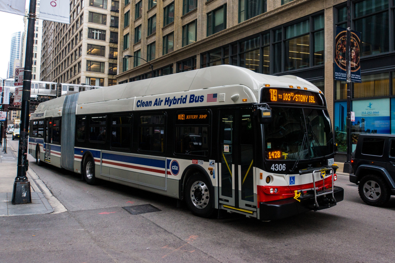 CTA Articulated Bus