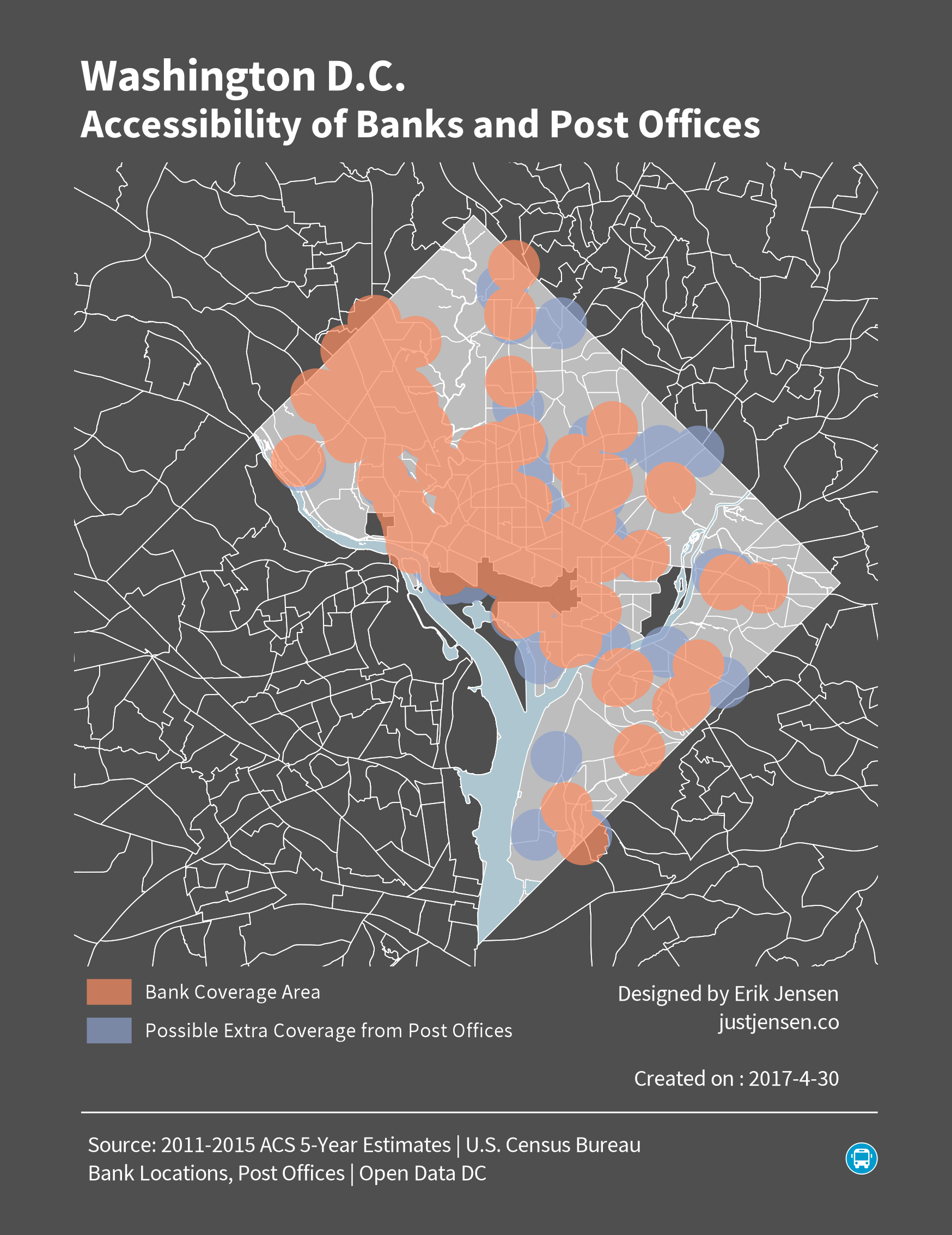 Bank Coverage Area