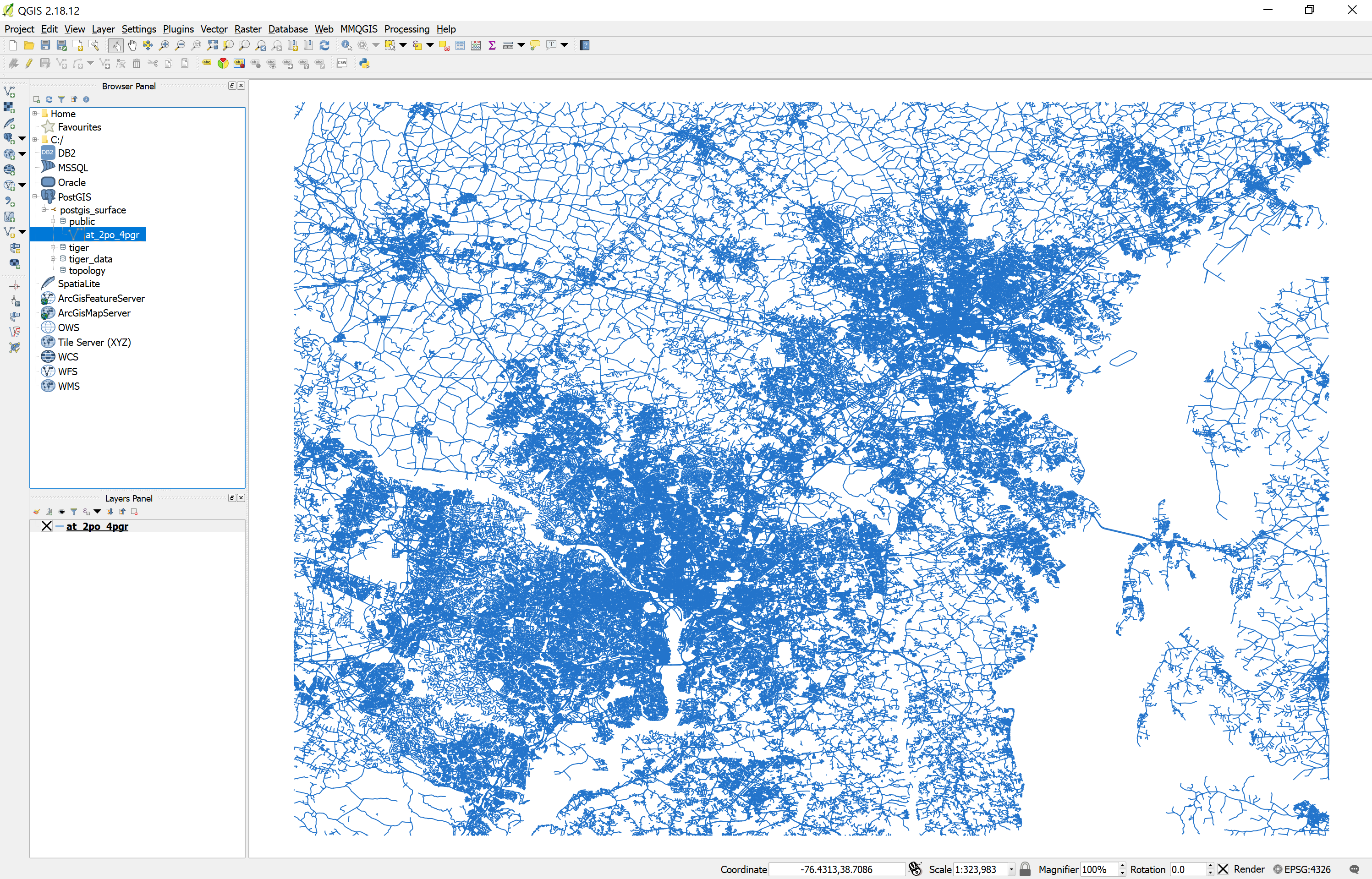 postGIS_road_network